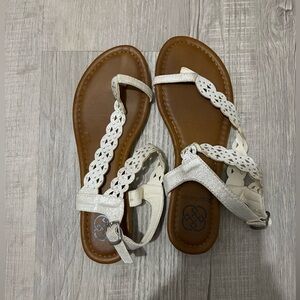 White Sandals